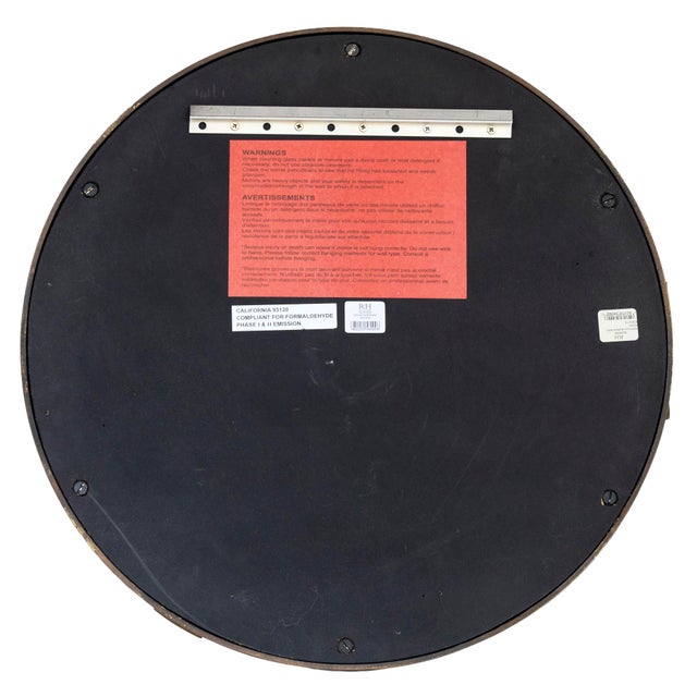 A Vintage Pr. Of Restoation Hardware, Industrial Porthole Style Mirrors For Sale - Image 9 of 9