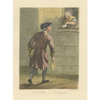After J.C. Brand, Courier, Possibly in Vienna, Austria, 1775, Print For Sale