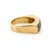 David Vangelder of Paris 18k Rose Gold Sapphire Ring, Size 6.5 For Sale - Image 4 of 5