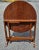 Brown Chinese Carved Hardwood and Glass Tilt-Top Tea Table or Side Table For Sale - Image 8 of 8