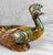 Mid-Century 15" Ceramic Peacock Candy Dish W/ Multi-Color Glaze For Sale - Image 6 of 12