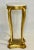 Regency style gilt wood marble top pedestal or plant stand, early 20th century. Beautiful gilt pedestal with cabriole legs...