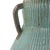 Turquoise Pair Large Moroccan Turquoise Crackle Glaze Lidded Ceramic Urns For Sale - Image 8 of 12