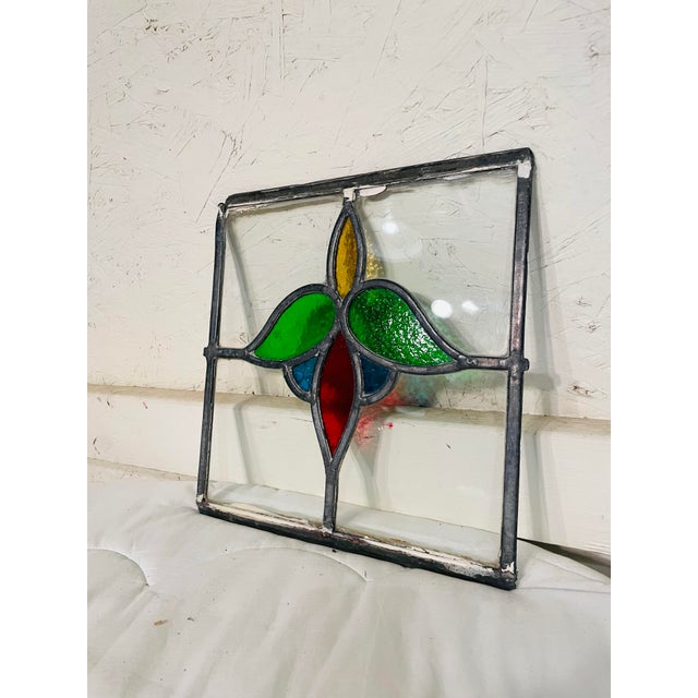 Leaded Stained Glass Panel Chairish