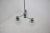 Glass Chrome & Glass Chandelier from Drukov, 1970s For Sale - Image 7 of 13