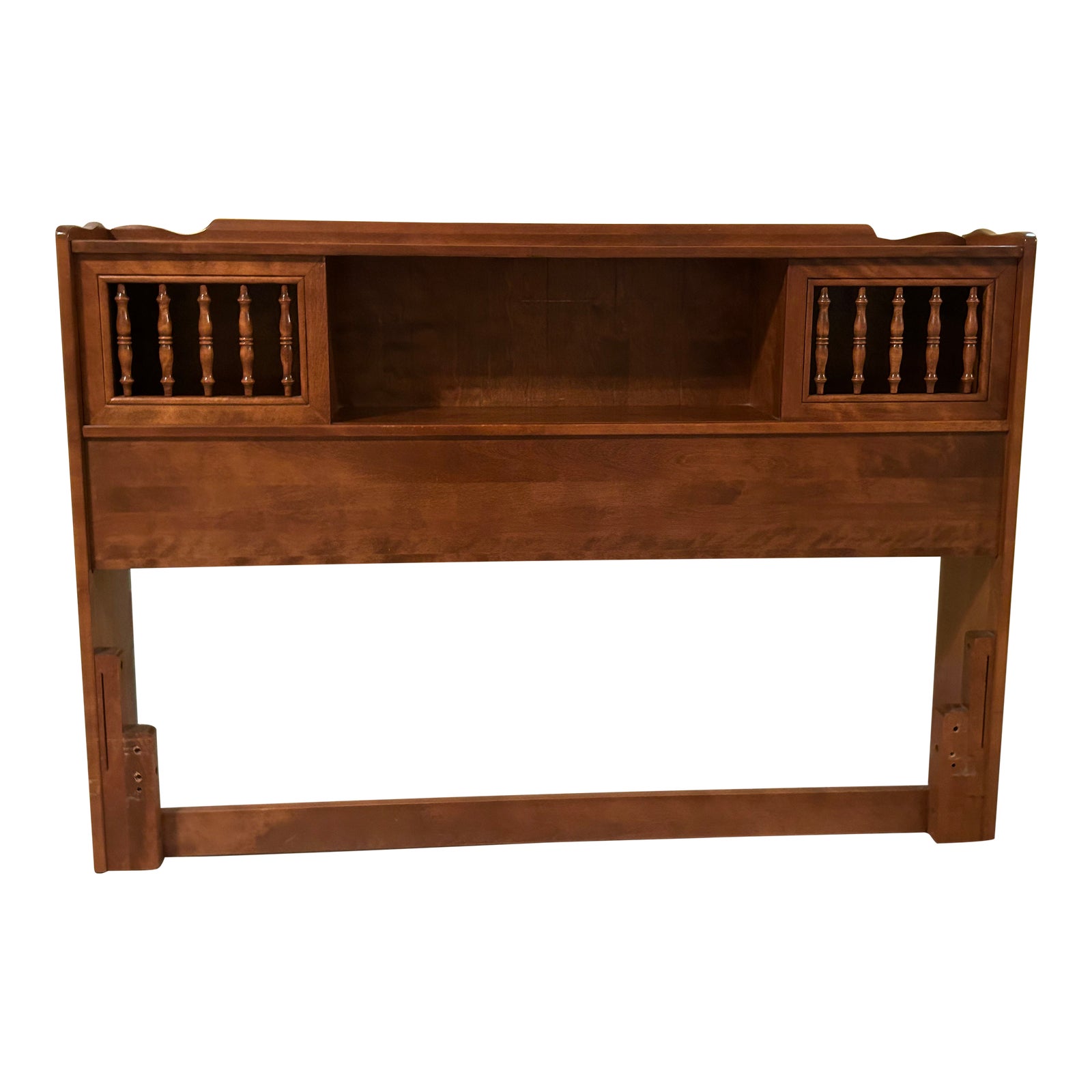 1960s Vintage Ethan Allen Early American Solid Maple and Birch Storage