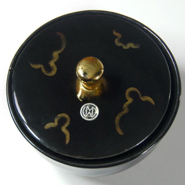Ceramic Art Deco Belgian Lidded Bowl, 1930s For Sale - Image 7 of 10