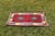 Tribal 1980 Turkish Red Geometric Oushak Kilim For Sale - Image 3 of 13