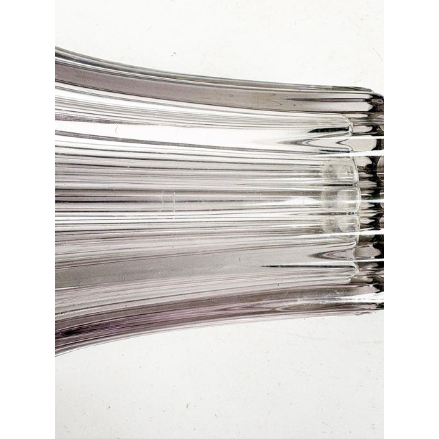 Gold Crystal Glass Vase, France, 1970 For Sale - Image 8 of 11