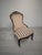 Vintage Chair in Carved Wood on Wheels, 1955 For Sale - Image 16 of 16