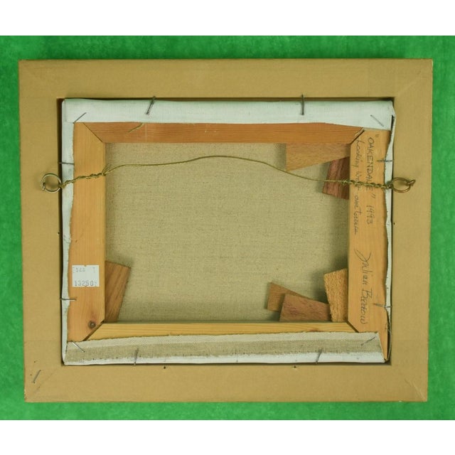 Traditional Julian Barrow C1993 'Looking West Over Terrace' For Sale - Image 3 of 5