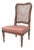 Louis XVI Style Caned Slipper Chair For Sale