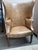 George III Studded Leather Wingback Chair For Sale - Image 11 of 12