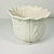 1970s Vintage Hollywood Regency Boho Chic Trompe L’Oeil Style Ceramic White Tulip Planter. For Sale - Image 6 of 16