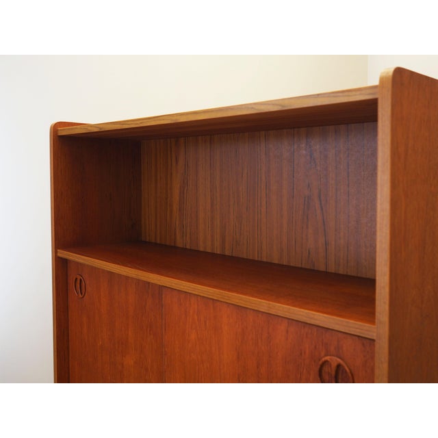 Vintage Danish Teak Bookcase, 1960s For Sale - Image 10 of 18
