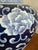Chinoiserie 1990s Ralph Lauren Chinoiserie Blue and White Floral Table Lamp For Sale - Image 3 of 8