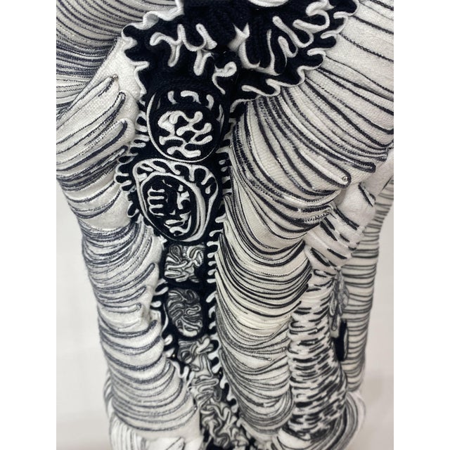 Sculpture Art Textiles Ref Stone, 2023, Canvas For Sale - Image 9 of 17