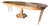 Vintage Mastercraft Olive Ash Burl Expandable Dining Table With Two Leaves, Seats 8–10 For Sale