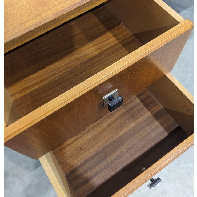 Vintage Double-Sided Desk from Combineurop, 1960s For Sale - Image 9 of 10