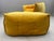 Set of Vintage Armchair and Ottoman in Yellow Brigantin from Ligne Roset For Sale - Image 11 of 18