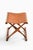 This rare folding stool, model guldhøj or ph 43, was designed and produced by poul hundevad in vamdrup, denmark, and...