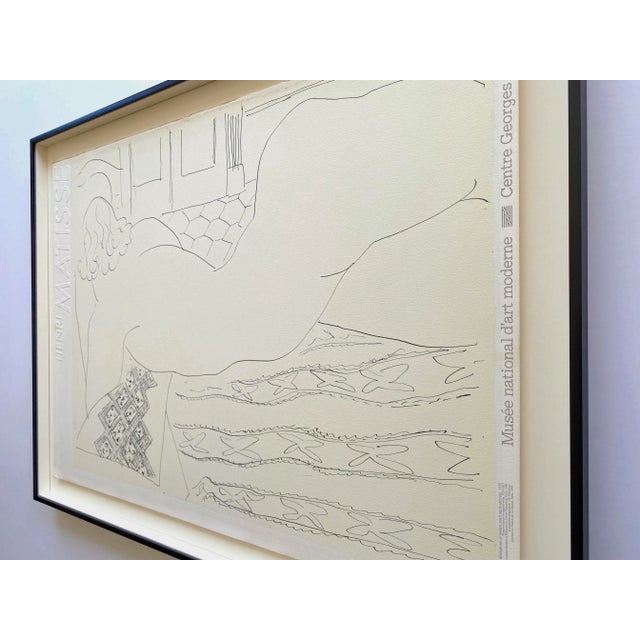 Henri Matisse、NU ALLONGE、画集画、新品額装付 Henri Matisse Vintage 1989 Modernist Framed French Fine Art