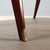Wood Table with Back-Treated Glass Top, 1950s For Sale - Image 7 of 10
