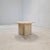 1980s Italian Round Coffee or Side Table in Travertine, 1980s For Sale - Image 5 of 11