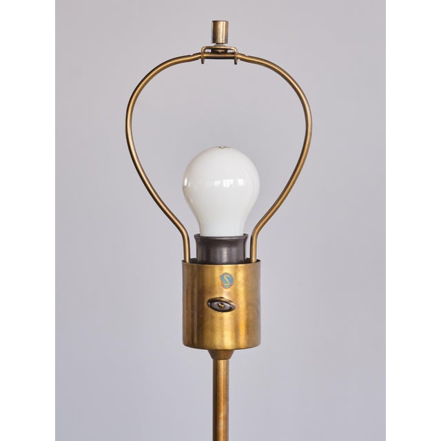 Vintage G-31 Floor Lamp in Brass by Bergboms, 1940s For Sale - Image 11 of 12