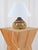 Georges pelletier (1938 - 2024) lamp france, circa 1960 ceramic h: 14 cm / d: 14 ​​cm total h: 27 cm excellent overall...