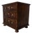 1970s Henredon English-Style Three-Drawer Nightstand / End Table For Sale