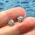 Blue Natural Sapphire Diamond Stud Earrings 14k White Gold 1.62 TCW Certified For Sale - Image 8 of 18