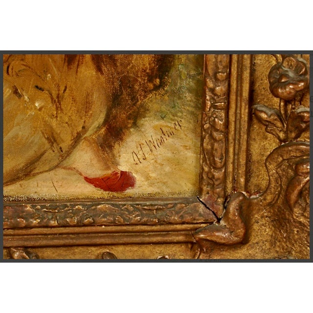 Alfred Joseph Woolmer, 1805-1892, Portrait of a Young Girl For Sale - Image 4 of 9
