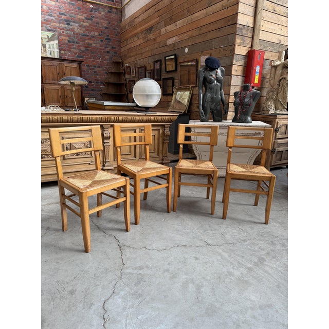 Chairs from Pierre Cruege, Set of 4 For Sale - Image 9 of 9
