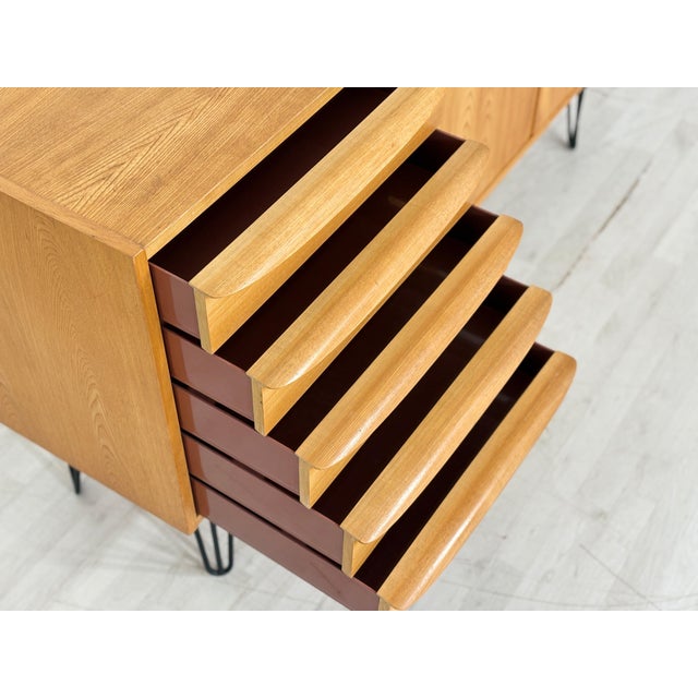 Wood Vintage Senesche Series 602 Sideboard by Franz Ehrlich for Hellerau For Sale - Image 7 of 14