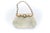 Metal Vintage White Beaded Handbag With Pastel Enamel, Circa Mid-20th Century, Europe For Sale - Image 7 of 17
