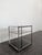 Spage Age Chrome and Smoked Glass Side Table, in Very Good conditions.