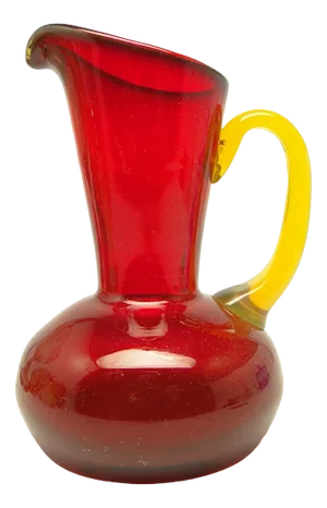 Postmodern Jug from Ząbkowice Glassworks, 1970s