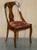 Lovely suite of eight Grange Paris Cherry Wood dining chairs retailed through Harrods London A very good looking and well-...