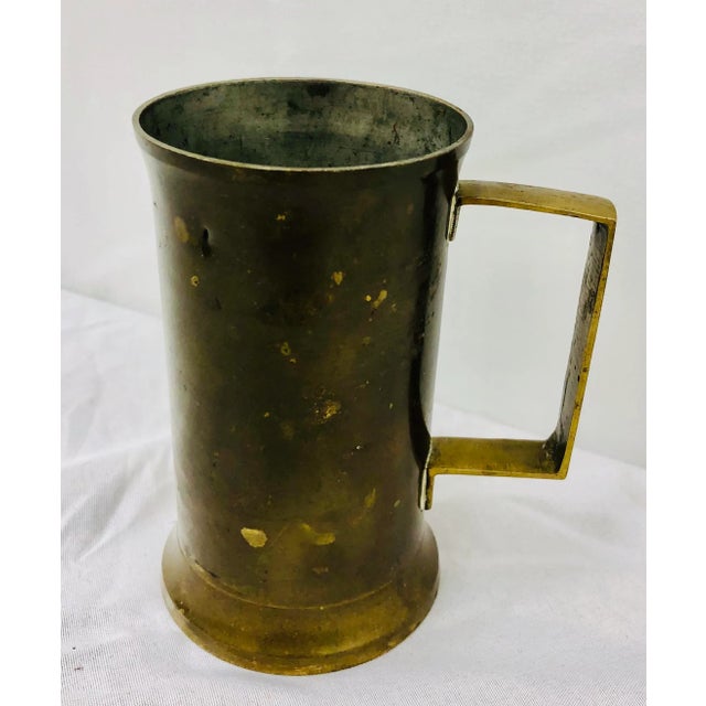 Fantastic Antique Hand Made / Forged Copper Cup / Mug with handle. Great patina and age! Solid and sturdy. Wonderful...