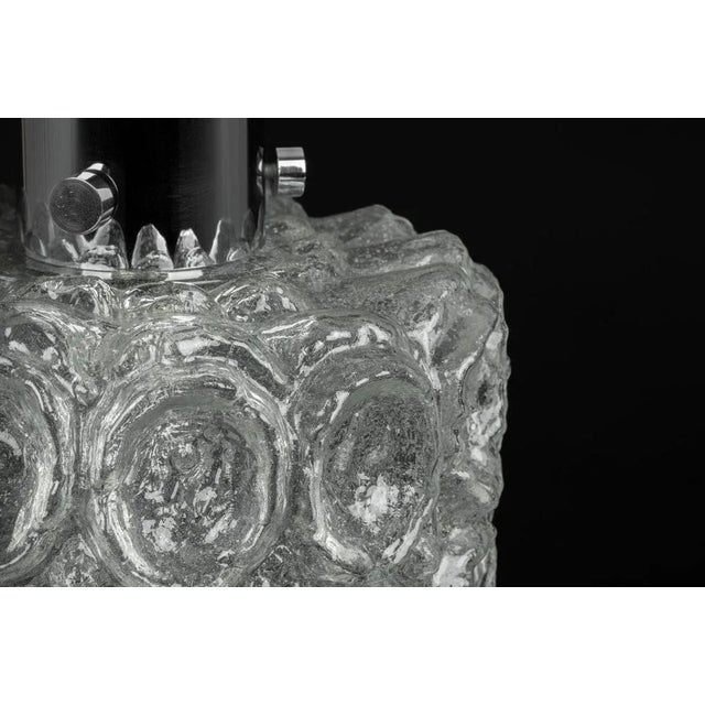 Glass and Chrome Pendant by Helena Tynell for Limburg, Germany, 1970s For Sale - Image 9 of 13