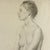 Ludwig Ernst Faber (1855–1913) Antique Figurative Nude Study of a Seated Woman, Signed and Dated (1891) Size: 23.75”H x...
