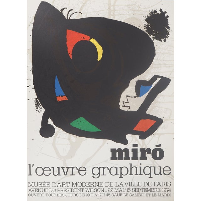 Joan Miro, Animal Surréaliste, Lithograph For Sale