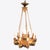 Early 20th C. French Louis-Philippe Revival Gilt and Patinated Bronze Chandelier For Sale In Chicago - Image 6 of 18