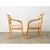 Early 20th Century Swedish Biedermeier Style Pair of Carved Birch Armchairs For Sale - Image 4 of 14