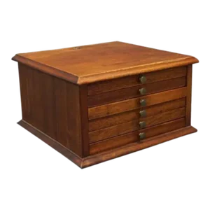 19th Century Mahogany Specimen Chest