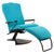 Italian Chaise Longue in Painted Metal and Padded Fabric, 1970s For Sale - Image 11 of 11