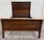 Victorian Antique Full Size Late 19th Century Victorian Eastlake Walnut Bed For Sale - Image 3 of 12