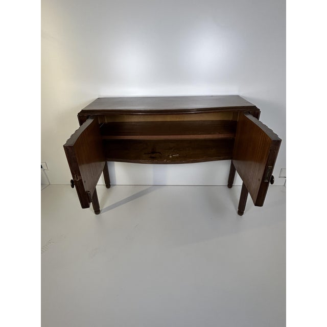 Art Deco Walnut Sideboard, 1930s For Sale - Image 12 of 18