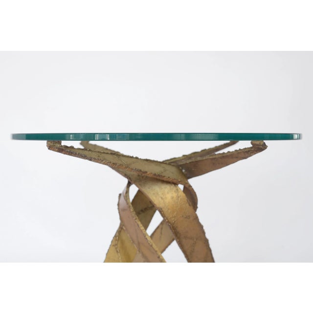 Silas Seandel Brutalist Round Side Table For Sale - Image 10 of 13